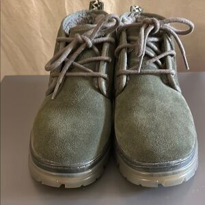 UGG Green Boots Casual Suede Chukka Style